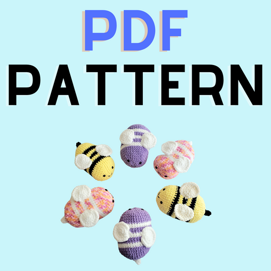 Jumbo Bee Pattern PDF